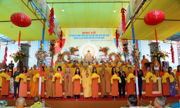 Đắk Lắk: Kỷ niệm 35 năm Giáo hội; khánh thành chùa Sắc Tứ Khải Đoan