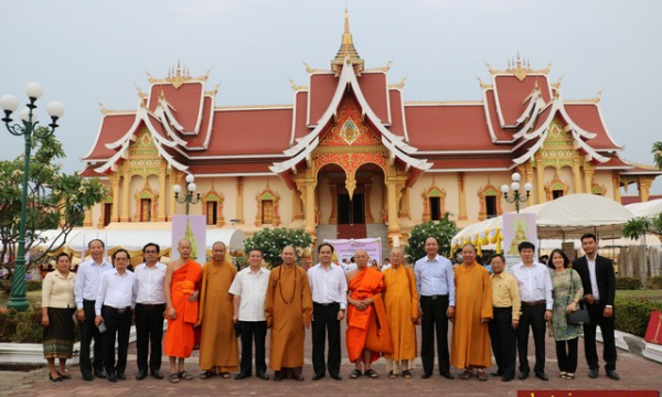 Đại diện Giáo hội tham gia Đoàn BTG Chính phủ thăm, làm việc tại Lào