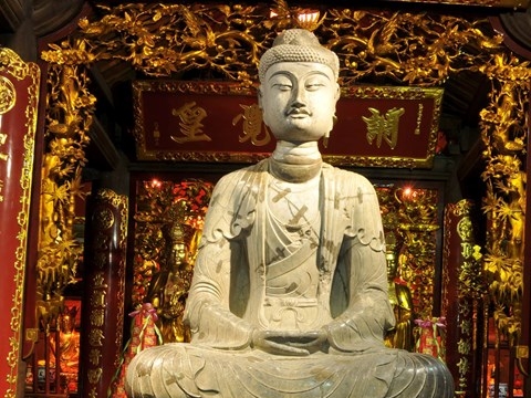 Điều ít biết về bảo vật quốc gia tượng Phật A Di Đà tặng nhà vua Nhật Bản