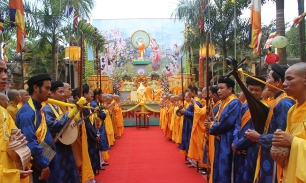 Tìm về bản sắc lễ nhạc Phật giáo Việt Nam