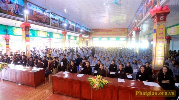 Thanh Hóa: Thượng tọa Thích Chân Quang thuyết giảng tại chùa Mèo