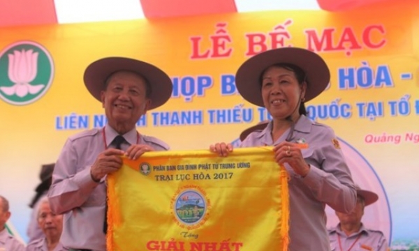 GĐPT Quảng Nam đạt giải nhất toàn quốc trại Lục Hòa 2017