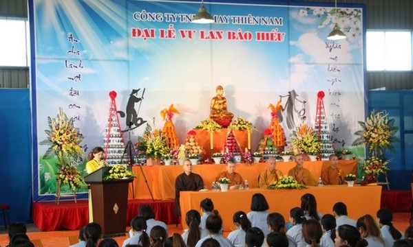 Hải Phòng: Công ty TNHH May Thiên Nam tổ chức lễ Vu Lan