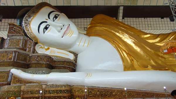 Đại tượng Phật nhập Niết bàn tại Bago Myanmar
