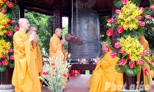 TP.HCM: Lễ khai đại hồng chung tại Thiền thất Hương Vân