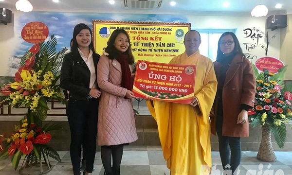 Hải Dương: Chùa Cương Xá và các hoạt động từ thiện trong năm 2017