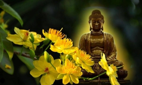 Đức Phật đi giữa mùa xuân