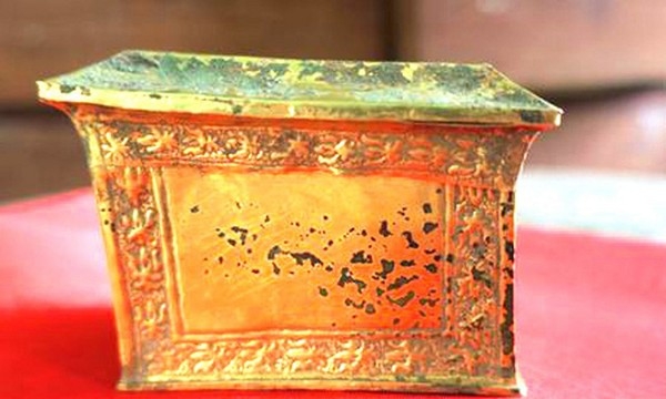 Hộp đựng xá lị Phật duy nhất tìm thấy ở Việt Nam