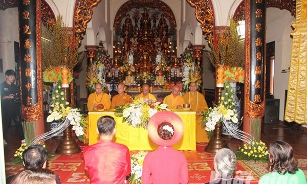 Nam Định: Lễ hằng thuận tại chùa Phúc Lâm