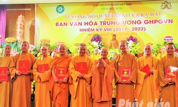 Hà Nội: Ban Văn hóa T.Ư ra mắt nhân sự Nhiệm kỳ VIII (2017-2022)