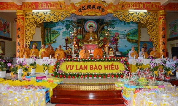 Các chùa ở Cà Mau, Hà Tĩnh, Thái Bình tổ chức lễ Vu Lan