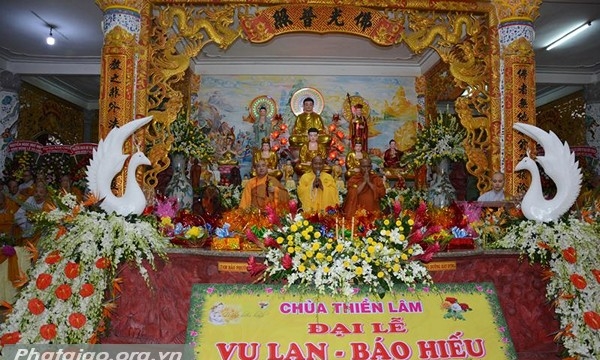 Một số chùa tổ chức Vu Lan vào dịp ngày nghỉ lễ ở Cà Mau, Bạc Liêu