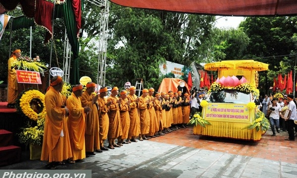 Bắc Giang: Lễ truy điệu Liệt sĩ Thích Thanh Tân tại chùa Vĩnh Nghiêm
