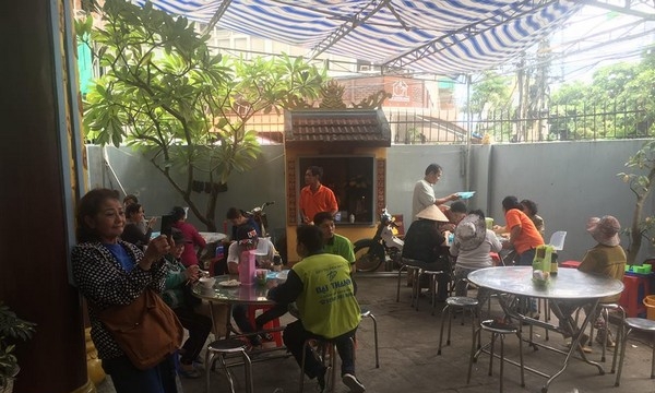 Khánh Hòa: Tổ đình Nghĩa Phương khai trương bếp ăn từ thiện