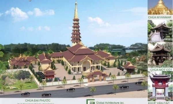 Tiến trình hoàn thành chùa Đại Phước ở Myanmar
