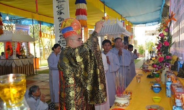 Quảng Nam: Đại lễ cầu siêu và pháp hội cúng dường trai tăng tại chùa Quang Tự