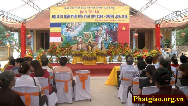 Phật giáo Cao Bằng hân hoan mừng Đại lễ Phật đản PL.2560