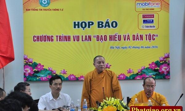 Hà Nội: Công bố Chương trình Vu lan “Đạo hiếu và Dân tộc”
