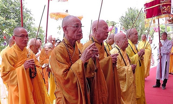 Đà Nẵng: Lễ chú nguyện đúc tượng Bổn Sư Thích Ca Mâu Ni tại chùa Nam Hải