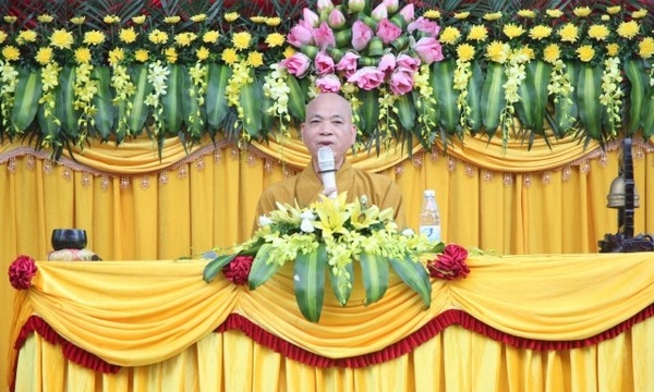 Thái Bình: Gần 500 thiện sinh về chùa Từ Xuyên dự khóa tu 'Nụ thương sen hồng'