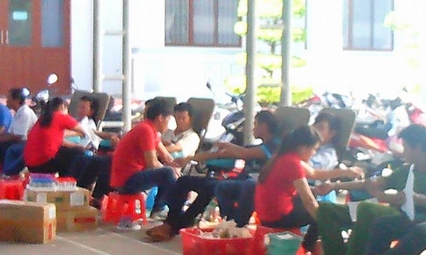 Sóc Trăng: 106 người hiến máu tình nguyện