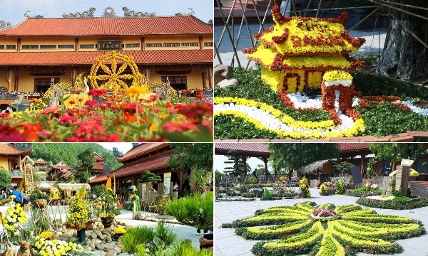 Quảng Ninh: Đặc sắc lễ hội Hoa Cúc chùa Ba Vàng năm 2016