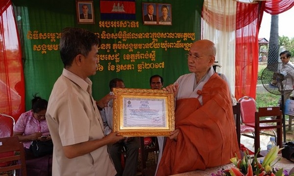 Phật giáo Hàn Quốc đầu tư vào lĩnh vực văn hóa, giáo dục tại Campuchia