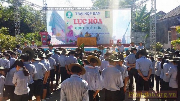 Quảng Nam: GĐPT Quế Sơn tổ chức trại họp bạn GĐPT Lục Hòa II