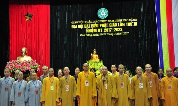 Đại hội Đại biểu Phật giáo tỉnh Cao Bằng lần III, Nhiệm kỳ (2017-2022)