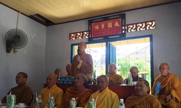 Khánh Hòa: BTS Phật giáo tỉnh thăm Trường hạ chùa Từ Vân