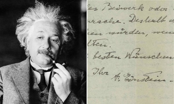 Về bức thư “Chê Chúa” của Einstein