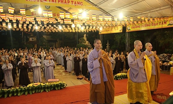 Hà Nội: Lễ Vu lan báo hiếu chùa Tăng Phúc