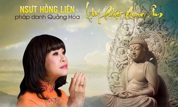 NSƯT Hồng Liên ra mắt CD nhạc Phật 'Lạy Phật Quan Âm'