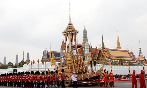 Trang nghiêm lễ hỏa táng Đức Quốc vương Thái Lan