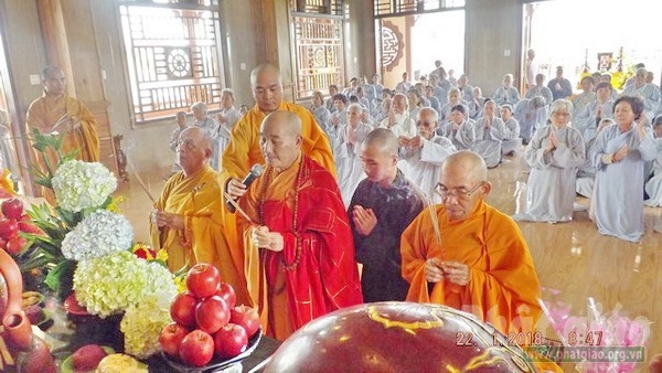 Khánh Hòa: Lễ an vị tượng Phật tại chùa Hưng Long