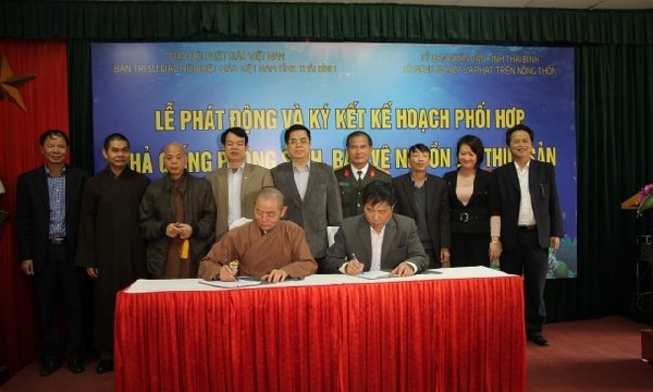 Thái Bình, Quảng Nam: Ký kết hợp tác; bổ nhiệm trụ trì chùa Hội Khách