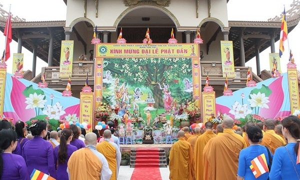 Bình Dương: Chùa Bồ Đề Đạo Tràng tổ chức Đại lễ Phật Đản