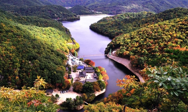 Ngôi cổ tự Oheosa có cảnh quan đẹp nhất Hàn Quốc