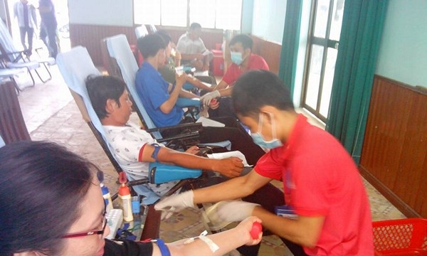 Sóc Trăng: 144 người hiến máu tình nguyện