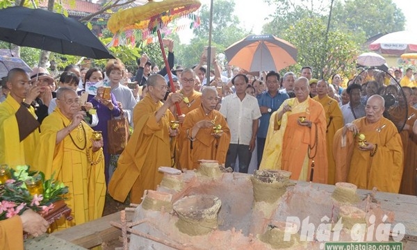 Quảng Nam: Đúc tôn tượng Phật tại chùa Hòa Mỹ