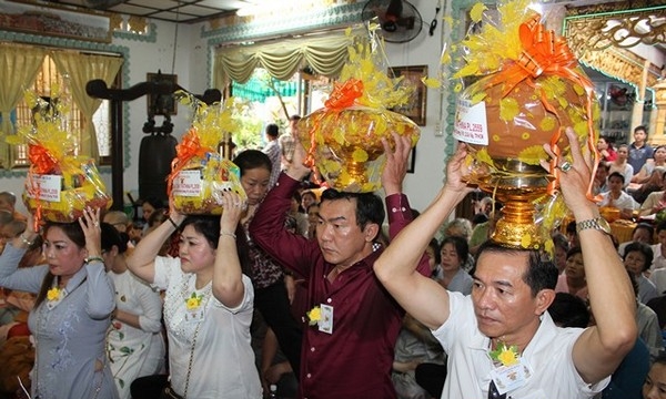 Tp.HCM: Tăng thống PG Campuchia đến dự Lễ dâng Y Kathina tại chùa Phổ Minh