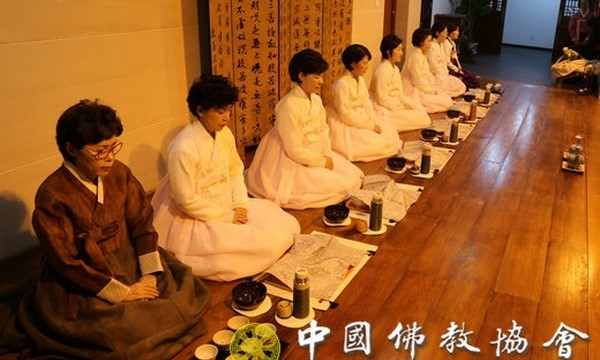 PG Trung - Hàn giao lưu trà đạo tại Linh Quang Tự, Bắc Kinh