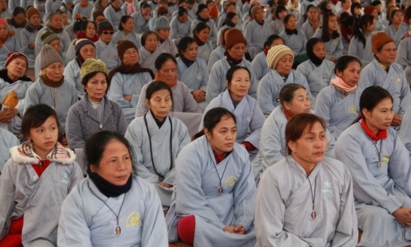 Thái Bình: Lễ quy y Tam Bảo, thế phát xuất gia tại chùa Từ Xuyên
