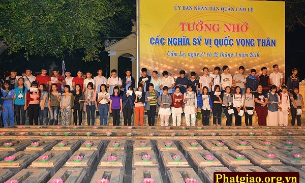Đà Nẵng: Tưởng niệm các nghĩa sĩ vị quốc vong thân