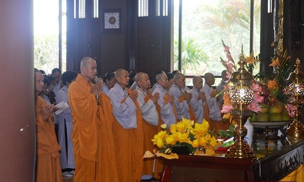 Vĩnh Phúc: Giỗ tổ Thiền sư Khương Tăng Hội tại Thiền viện Trúc Lâm Tây Thiên