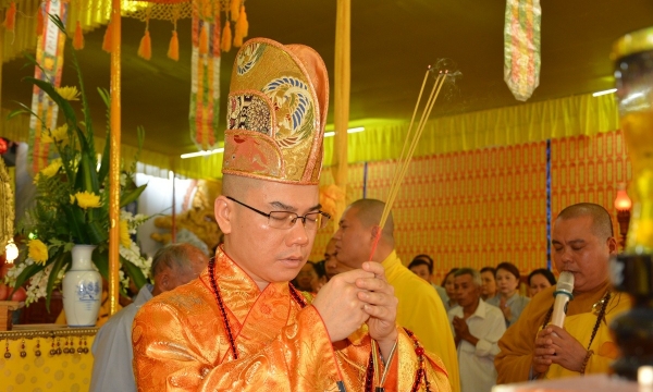 Đà Nẵng: Lễ cầu siêu, pháp hội trai tăng tại chùa Phổ Hiền