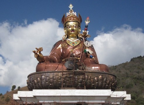 Nepal xây dựng bức tượng Bồ tát Liên Hoa Sinh ở Bhutan lớn nhất thế giới