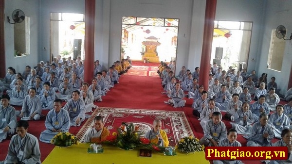 Quảng Nam: Phật giáo huyện Đại Lộc tổ chức khóa tu một ngày an lạc