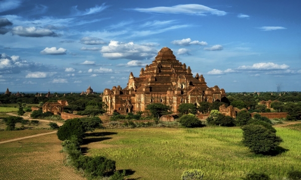 Chùm ảnh Ngôi Già lam Cổ tự Dhammayangyi, Bagan, Myanmar