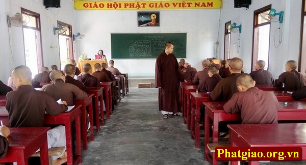 Quảng Nam: Trường Phật học tổ chức kỳ thi cuối năm học thứ 2 lớp Trung cấp